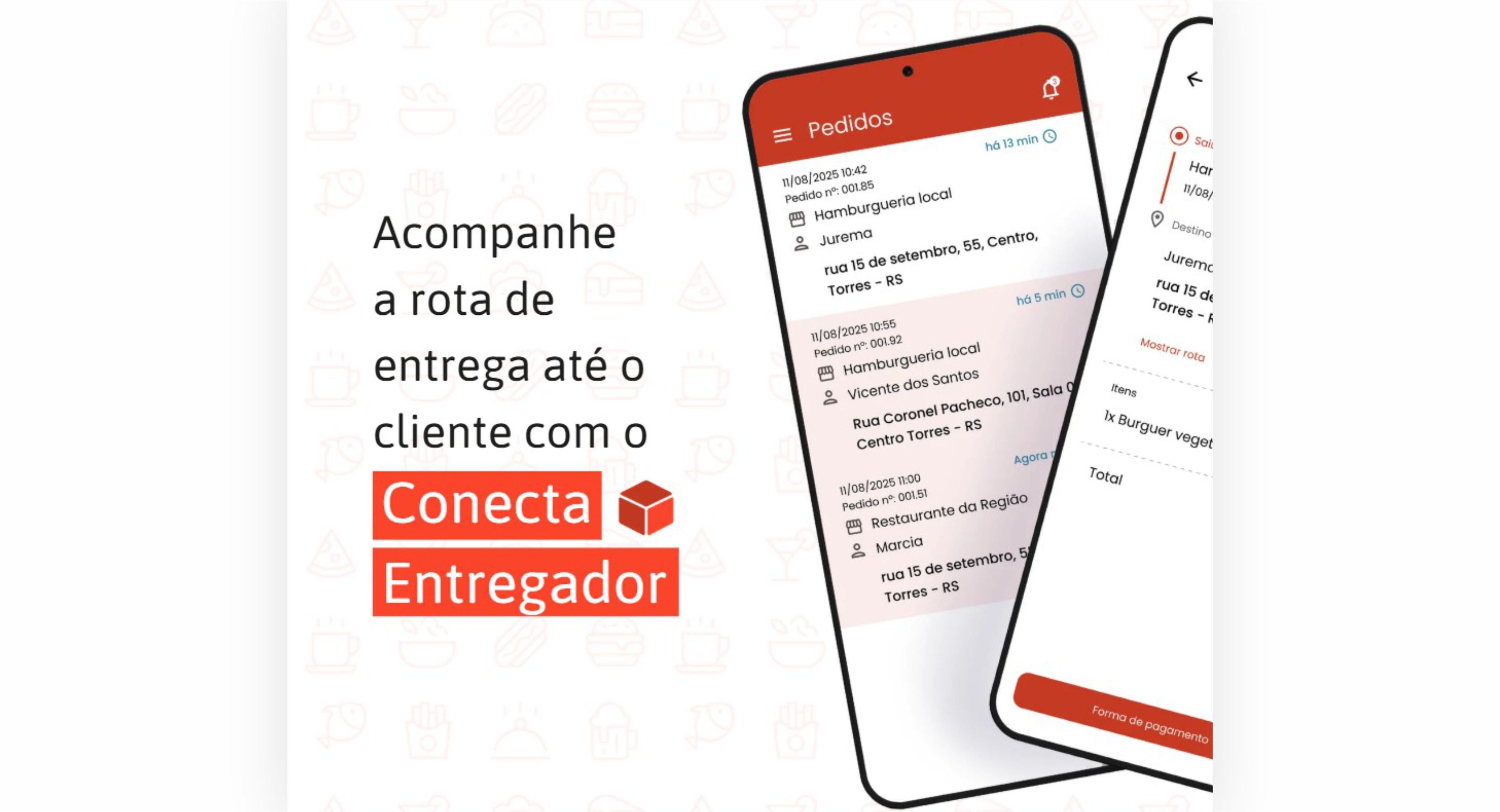 Entregas e operações
